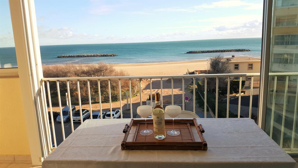 Appartement Vue Mer Valras Plage Exterior foto